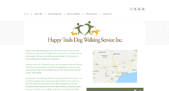 Desktop Screenshot of happytrailsdogs.com